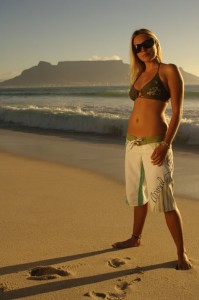 Susi Mai kitesurfing girl